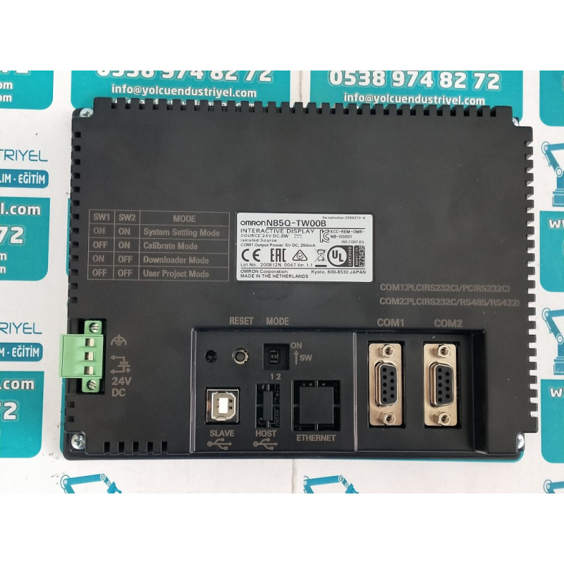 thumbnail image 2 of OMRON NB5Q-TW00B NB5QTW00B HMI Interactive Display | Brand New In Box | Free Shipping 2 of 3
